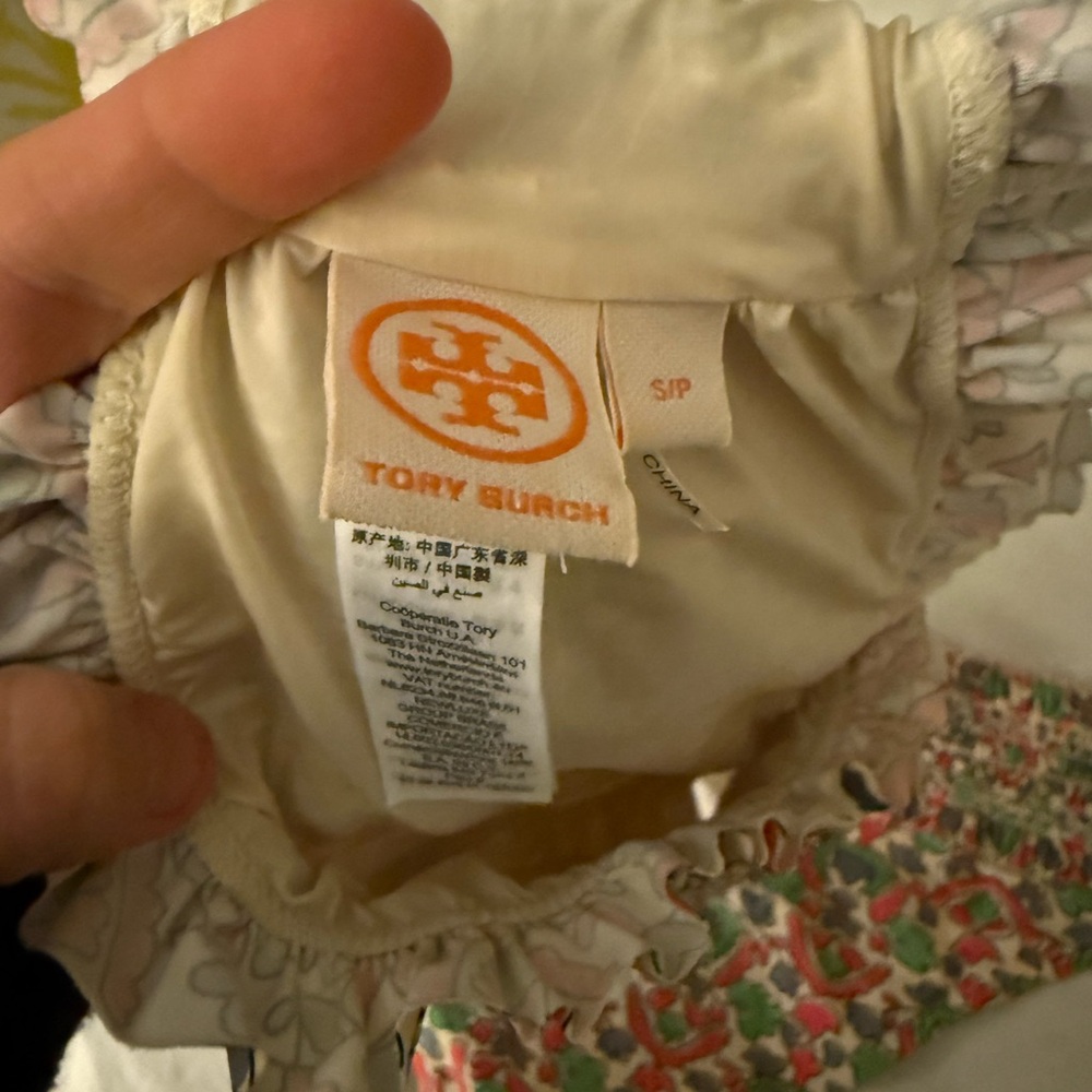 Tory Burch Smocked Bikini - like new - Picture 4 of 5